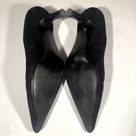 Cause & Effect Adrea Black Suede Heels - Picture 7 of 16